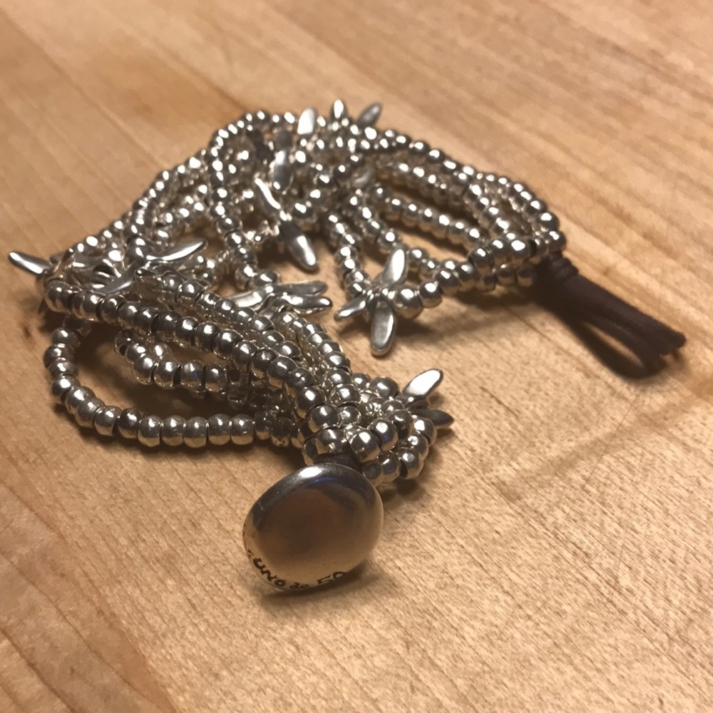 NWOT. Uno de 50 six-strand dragonfly bracelet